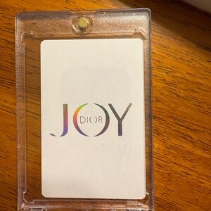 Dior JOY Collectible Playing Card